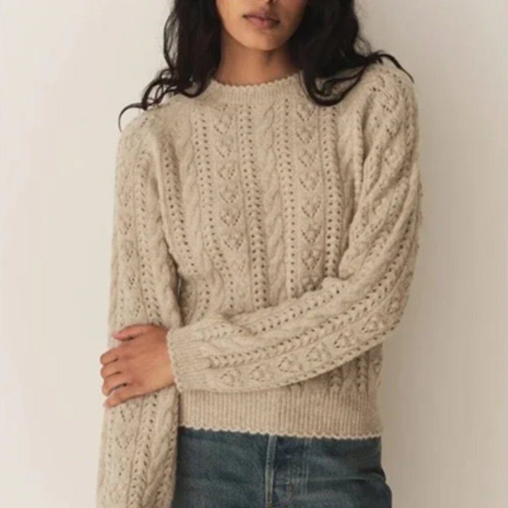 Doen Langley Sweater in Earl Grey Small